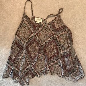 Tribal patterned shirt